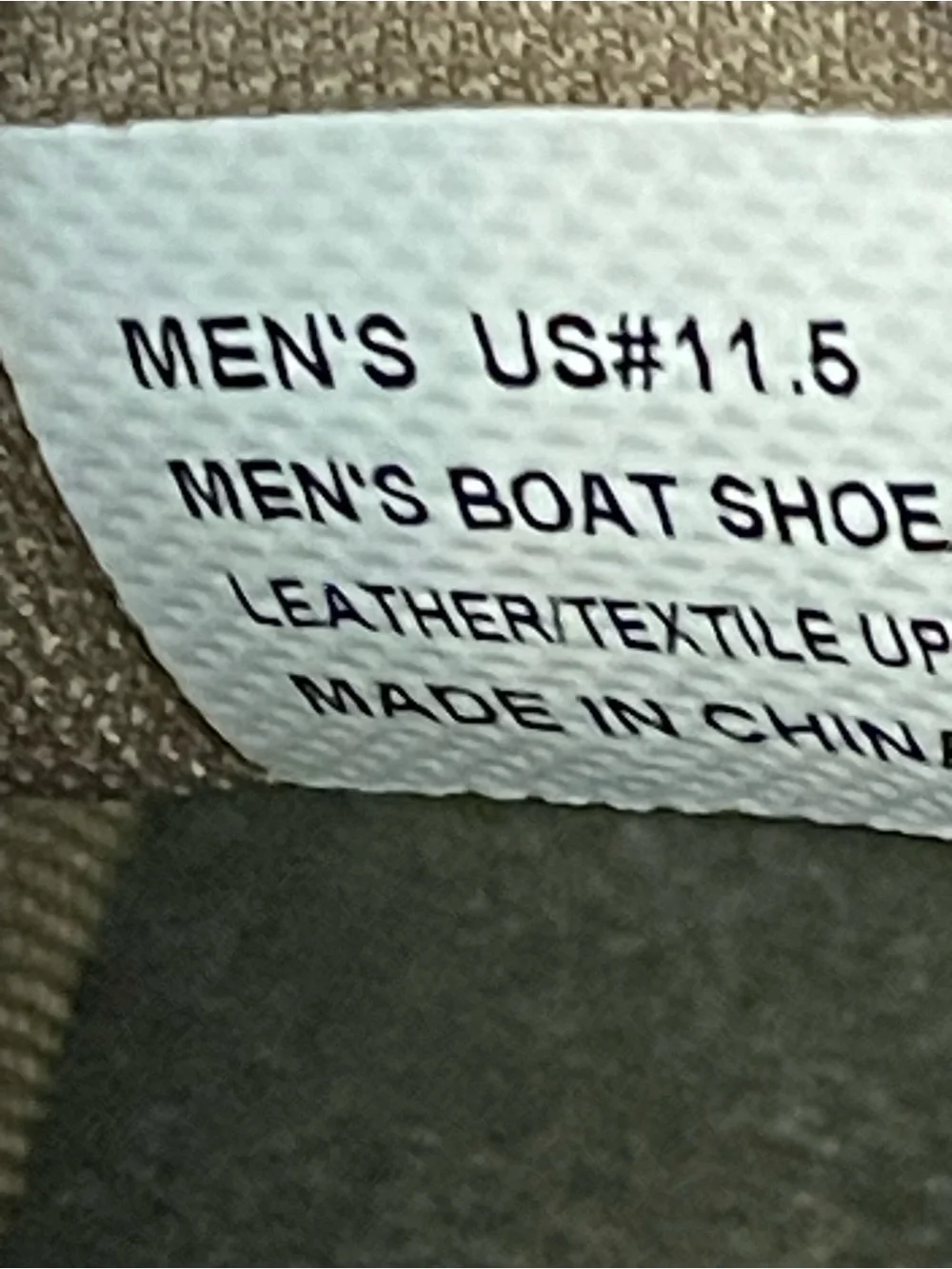 Margaritaville Soles of the Tropics Men's  Brown Leather Boat Shoes  Sz 11.5